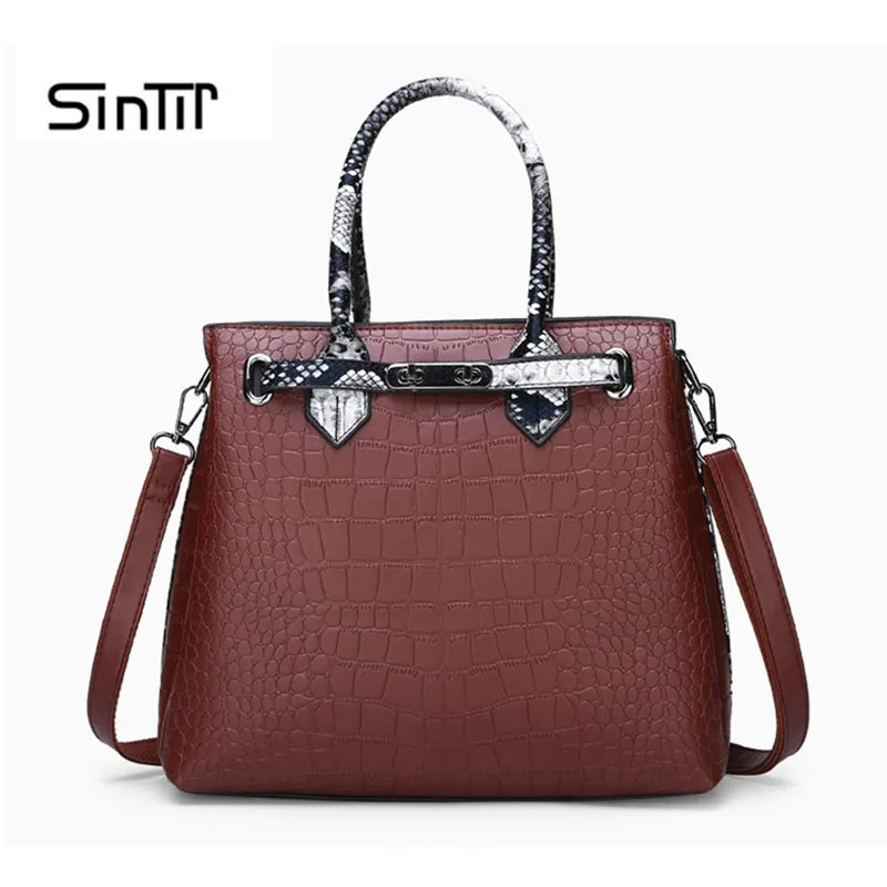

Alligator Designer Women Handbags Casual Large Capacity Tote Women Shoulder Bags High Quality Leather Women Messenger Bags Sac