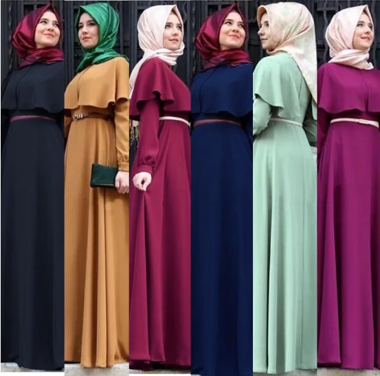 

New Muslim cloak, plus-size women's gown, Muslim dress, islamic robe
