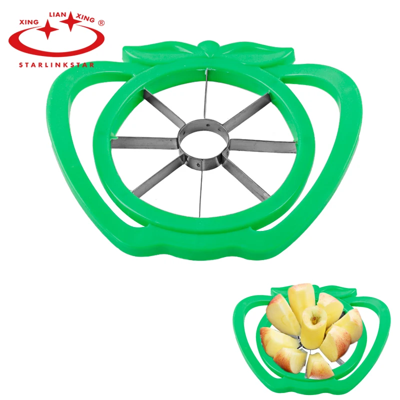 

1PC Apple Cutter Pear Knife Slicer Cut Fruit Divider Tool Skidproof handle fruits and vegetables Tools Kitchen Accessories