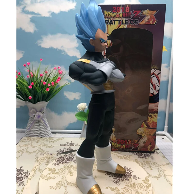 15 ''Драконий жемчуг Z Super Saiyan Vegeta с светодиодный светильник и звук Виниловая