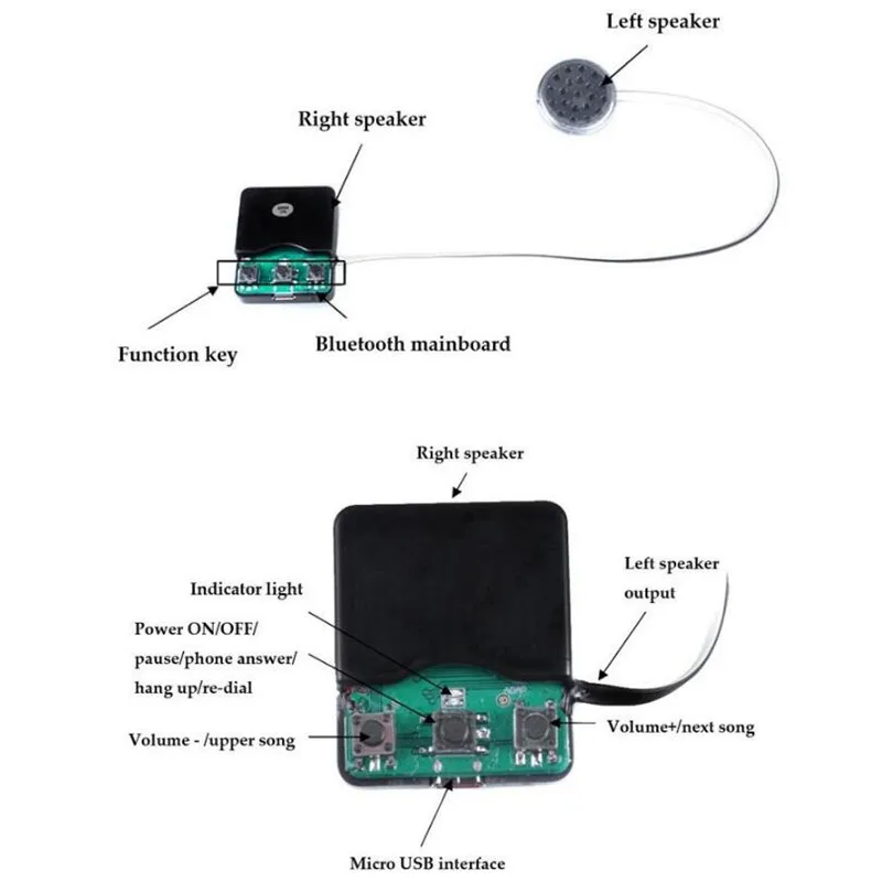 Беспроводная вязаная шапка с Bluetooth V4.2 бархатная зимняя теплая для бега гарнитура