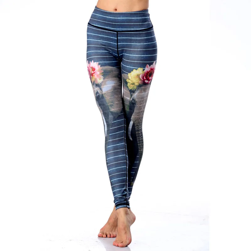 JIGERJOGER 2017 Fall winter yoga pants Skinny Tight sports gym clothes