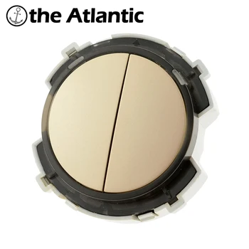 

L1 Customize White/Gold/Black Wall Electrical Power Button Switch Modular DIY Free Combination LED Lamp Light Switch