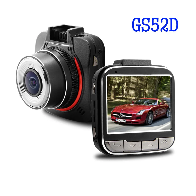 GS52D Ambarella A7LA50 GPS Car DVR Video Recorder Full HD 170 Degrees Wide Angle 2 0inch