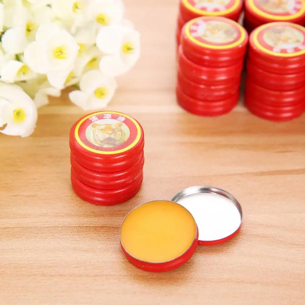 2Pcs Massager Relax   Tiger Balm Red Refresh Oneself Treatment Of Influenza Cold Headache Dizziness Muscle