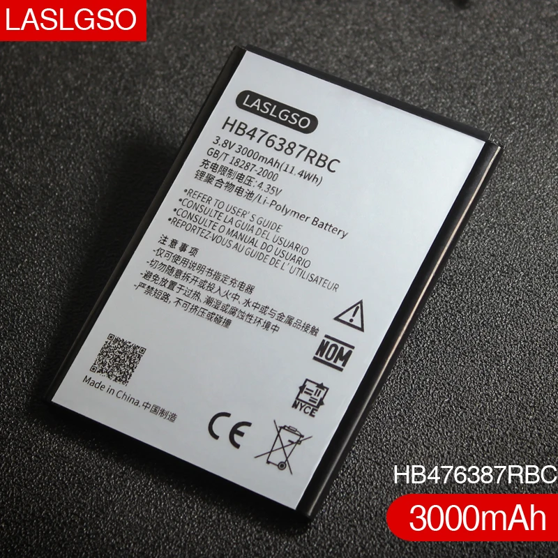 2pcs/1lot Good Quality HB476387RBC Rechargeable Li-ion phone battery For Huawei Honor 3X G750 B199 | Мобильные телефоны и