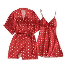 Ночная рубашка, пикантная Пижама Для женщин женская ночная рубашка, ночная рубашка шелковое белье Ночная сорочка Дамская рубашка Детское Белье для сна пижамы, нижнее белье