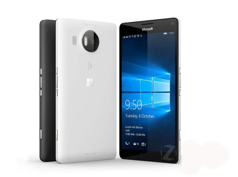 Nokia microsoft Lumia 950 XL разблокированный мобильный телефон Windows 10 4G LTE GSM 5,7 ''20 МП Восьмиядерный 3 Гб ram 32 Гб rom