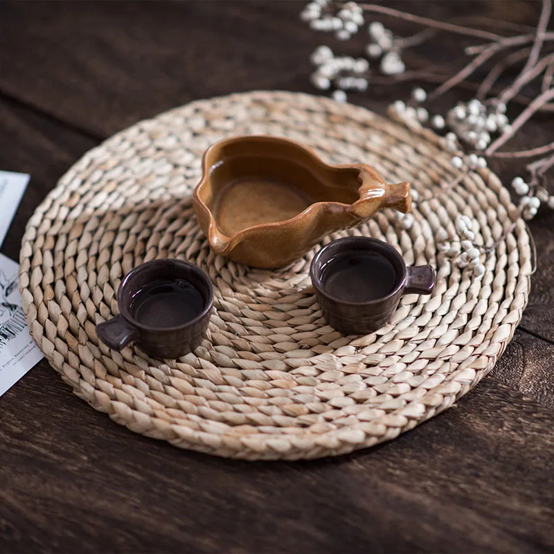 اليابانية باليد المنسوجة المائدة تحديد الموقع كوستر العزل منصات تحديد الموقع ل طاولة طعام المنزلية المطبخ الطاولات زينة اليابانية باليد المنسوجة المائدة تحديد الموقع كوستر العزل منصات تحديد الموقع ل طاولة طعام المنزلية المطبخ الطاولات زينة