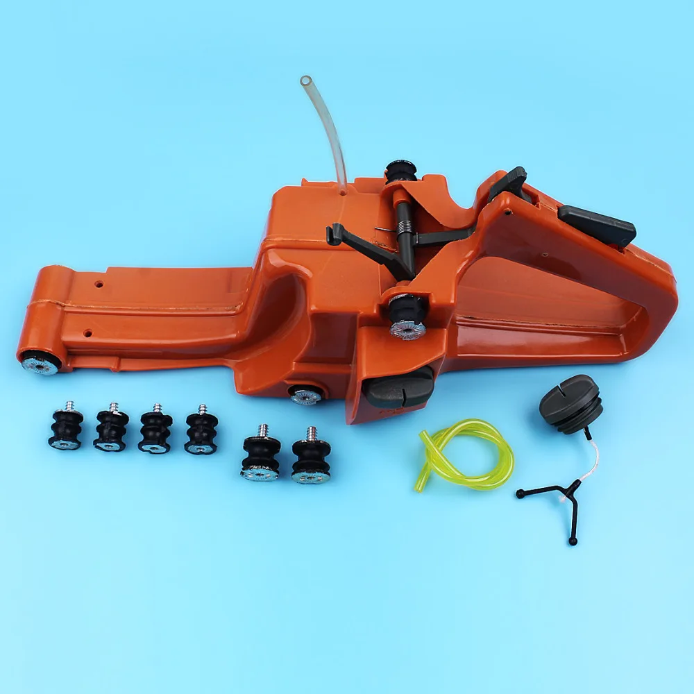 Rear Handle Fuel Tank Cap & Line AV Buffers For Husqvarna 61 266 268