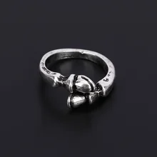 Anillo ajustable de herradura vintage de moda para hombres mujeres caballo hoof anillo joya animal anillos para mujeres