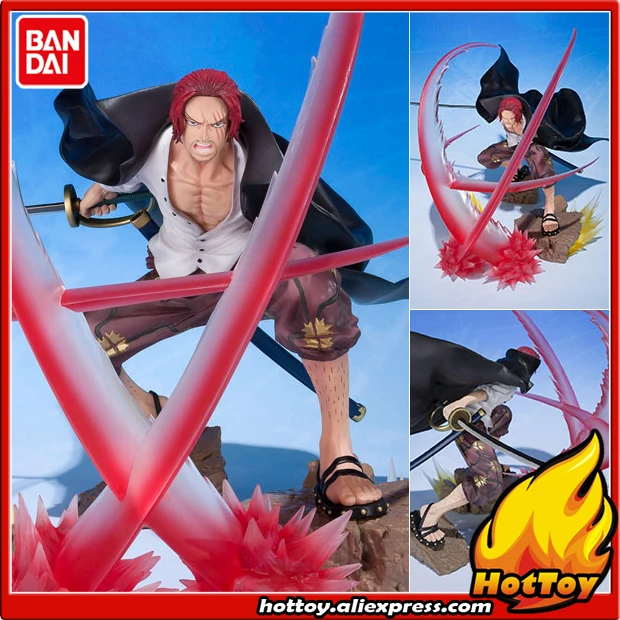100% оригинал BANDAI Tamashii natis Figuarts ZERO Коллекция фигурка-Shanks -Haoh Color Haki-от &quotONE PIECE&quot |