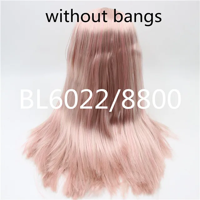 blyth doll icy wig only rbl scalp and dome hair straight hair soft hair toy scalp 12