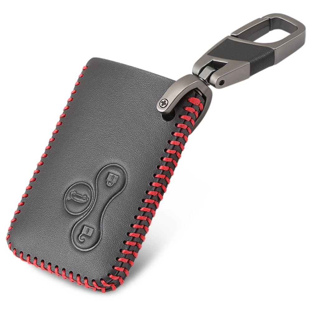 Кожаный чехол Smart Key для Renault Megan R.S. Живописный автомобильный защитный держатель