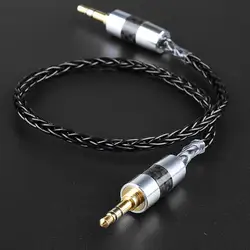 3,5 мм Aux аудио кабель мужчин и женщин для Samsung Galaxy S8 автомобиля наушников медь и серебро смешанные Aux кабель 0,3 м 0,5 м 1,2 м