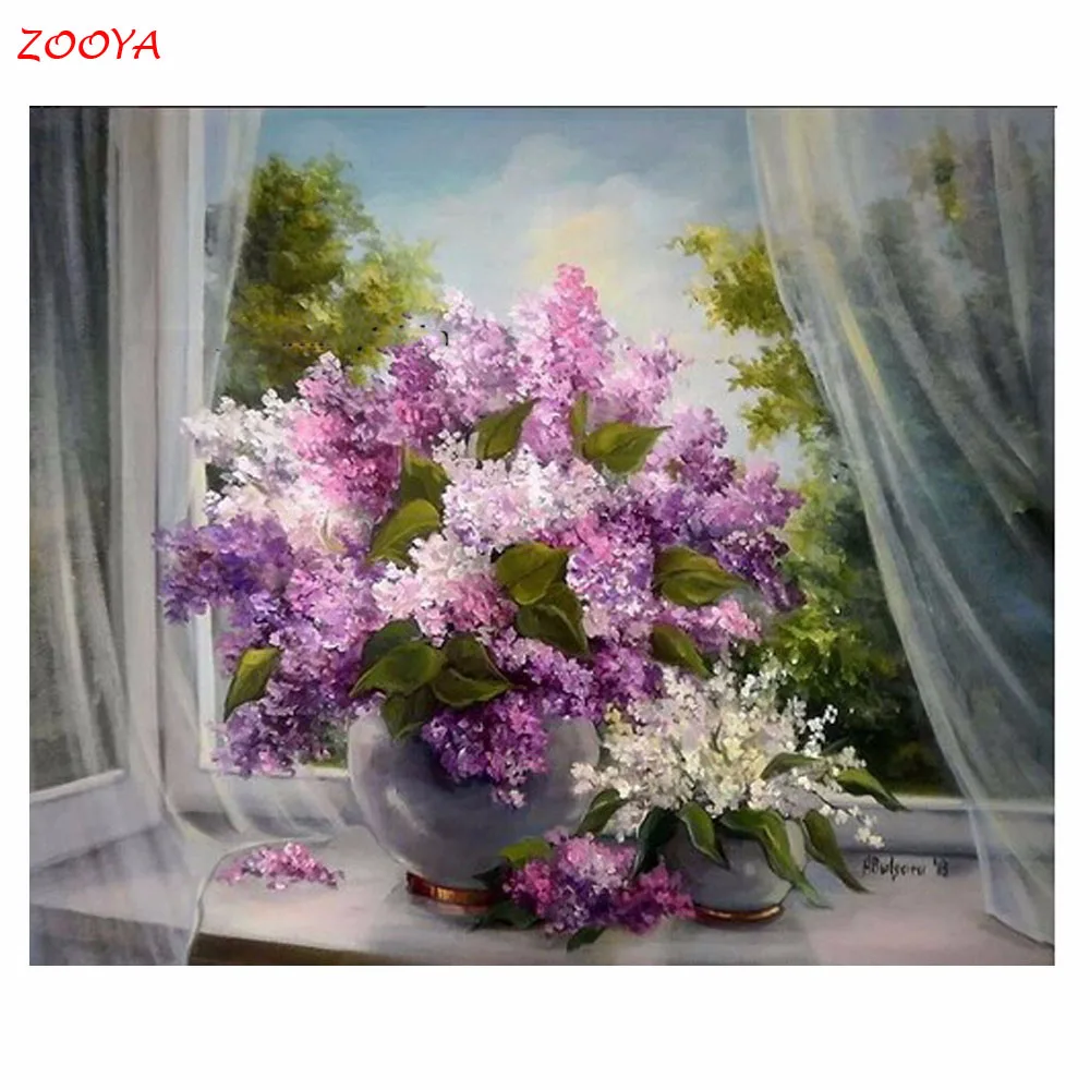 Картины По Номерам Купить Окно