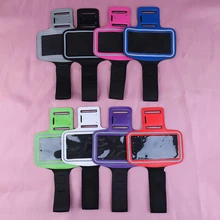 17cm*32cm Arm Band Belt Arm Bag Phone Cases with headphone jack key hole Sport Cover Universal Waterproof Running Arm Band Bag