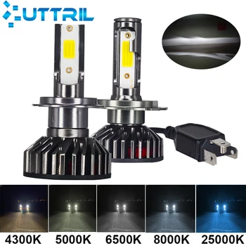 

Uttril Mini Size H4 H7 LED 3000K 4300K 6500K 8000K 5000K H1 H8 H9 H11 9005 HB3 9006 HB4 Car Light 80W 10000LM Auto Fog Lamp 12V