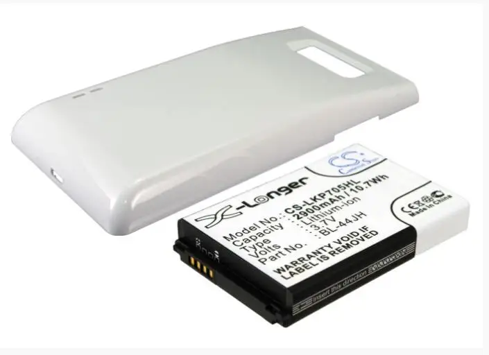 Аккумулятор Cameron Sino 2900mAh для мобильного телефона LG Optimus P705 P705g BL 44JH|Аккумуляторы