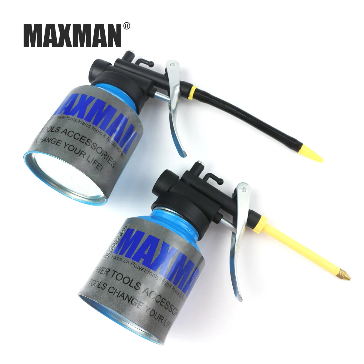 

MAXMAN New 250G High Pressure Pump Oiler Long Mouth Oil Pot Metal Oiler Flex Gun Rust Prevention Magazine Filter Function