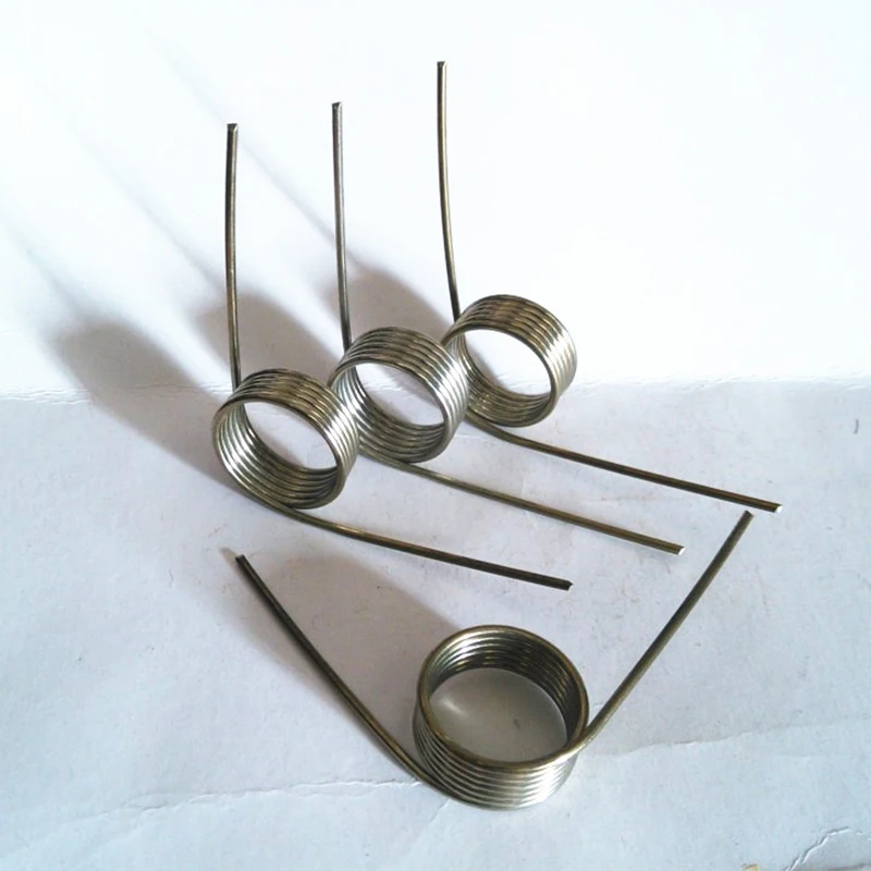 

5PCS Wholesale High Precision Door Stainless Steel Torsion Springs,1.6mm Wire Diameter x 21.5mm Out Diameter x (45-90)mm Leg