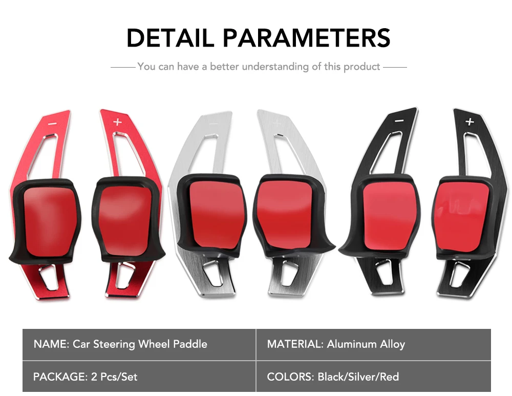 Алюминиевое рулевое колесо DSG Paddle удлинитель переключения скоростей наклейка крышка для VW EOS/Golf R GTI R32 MK5/Jetta MK5/Polo(6R) GTI