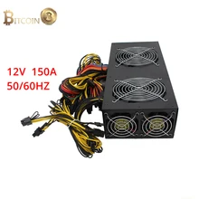 gpu rig mining bitcoin machine source ethereum coin 2800W power supply for video card rx470 480 rx570 580 gtx1080 1060 P106