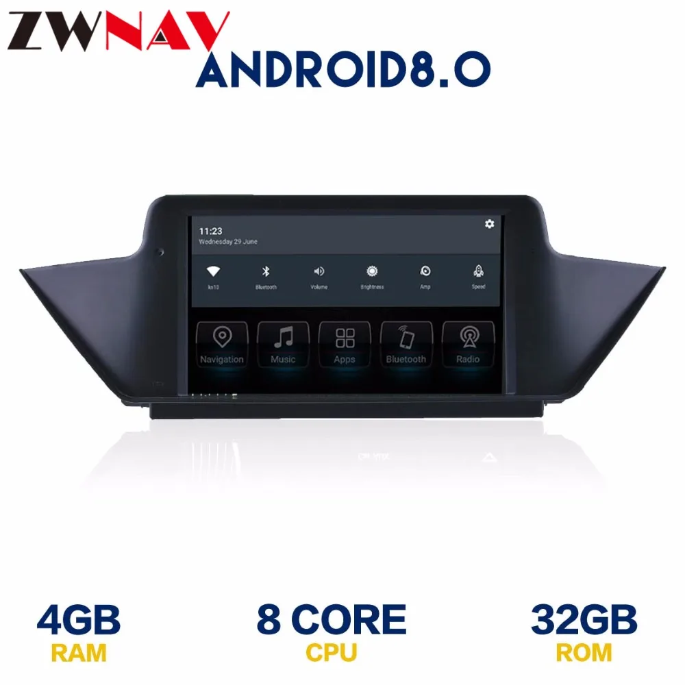 Android 8.0 Car DVD multimedia Player head unit for BMW X1 E84 2009-2013 with wifi Radio BT GPS Nav