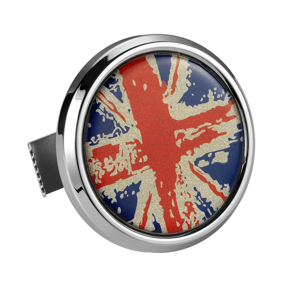 Placa de Metal Emblema de Metal Grelha para Todos os Mini Estilo do Carro Union Jack Emblema Adesivo Frontal Cooper R50 R55 R56 R60 R61 7 Automóveis e motos