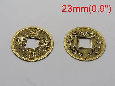 50 фэн шуй монеты 23 мм 0 9 &quotудачная китайская монета удачи I Ching|coin coins|coin luckycoin feng shui