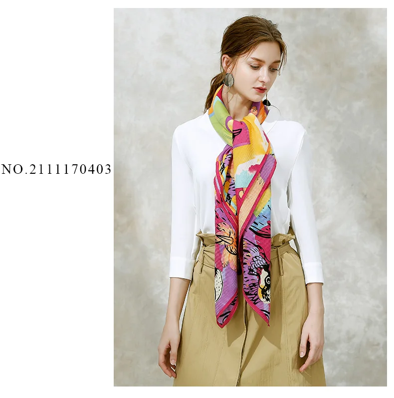 [BAOSHIDI] Модный женский шерстяной шарф, теплый мягкий зимний шарф-одеяло, бесконечная Женская шаль, роскошный бренд, натуральная шерстяная ткань
