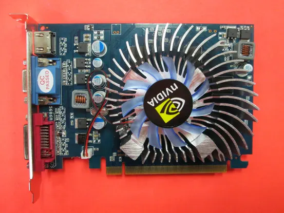  Free Shipping for NVIDIA GeForce GT340 256M DDR3 graphics card PCI-E 128-bit 