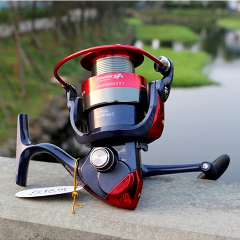 

Fishing Pesca Reel 12BB 5.5:1/5.2:1 Spinning Reel Metal Spool Left/Right Interchangeable fishing accessories 2000-7000 series