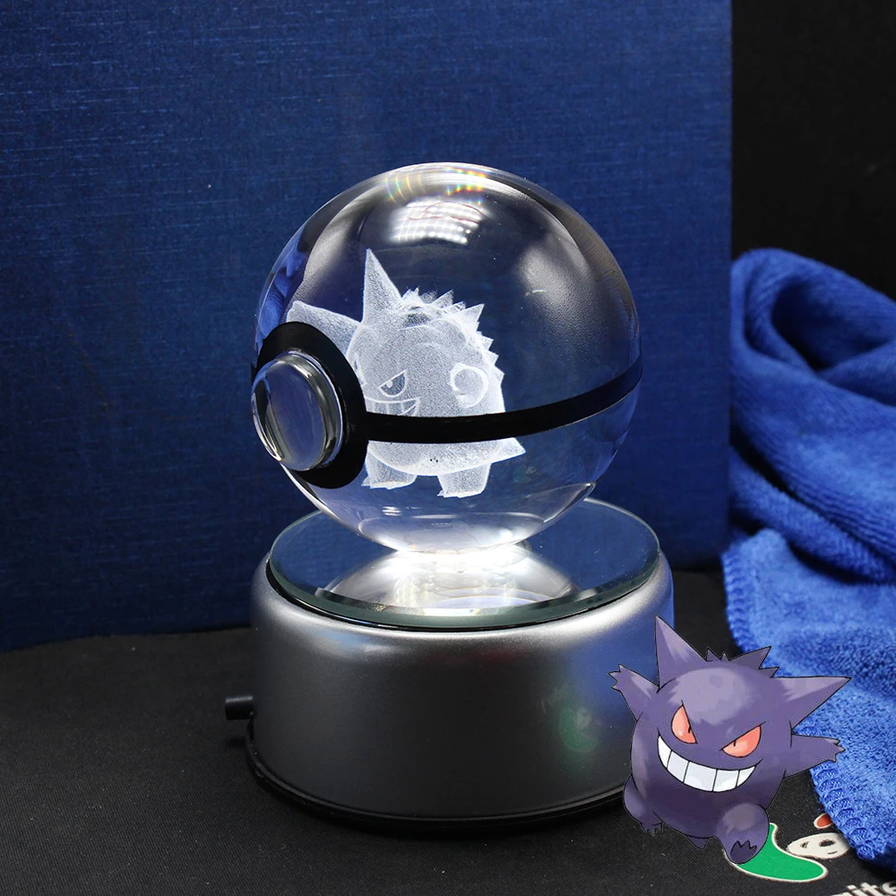 Comprar Nuevo diseño de cristal Pokemon Go Ball juguetes Pokeball para niños Navidad recuerdos