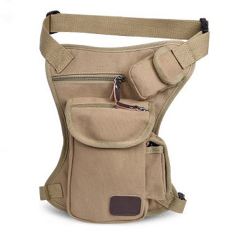 1PC Tool Bag Men Waist Pack Canvas Messenger Shoulder Bags CrossBody