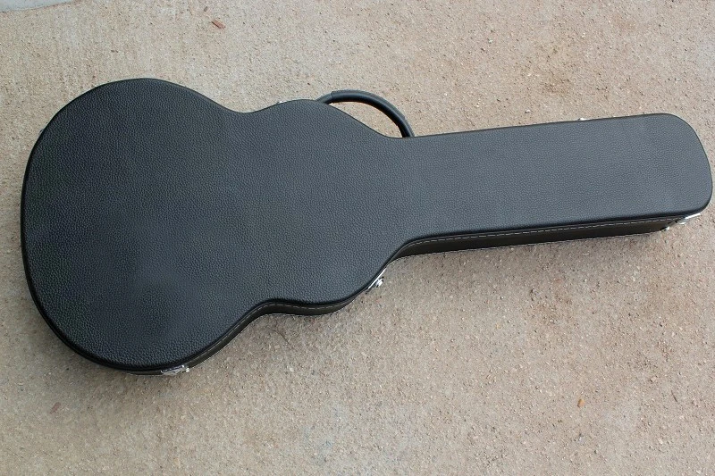 

Electric Guitar Hardcase,Shape as the guitar, can be customized as you request