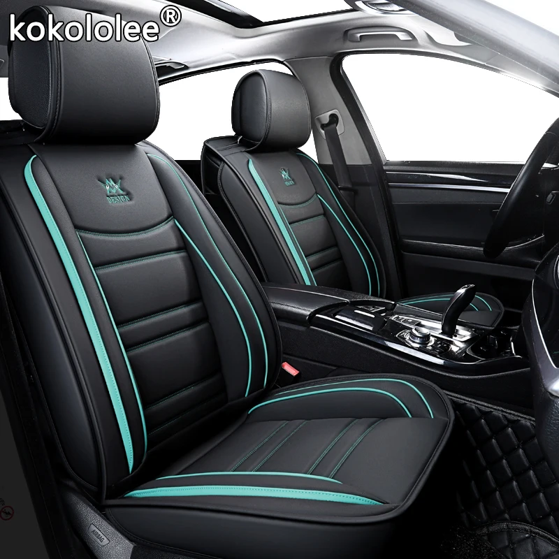 

kokololee leather car seat cover For audi a5 sportback seat ibiza 6l 6j toyota wish land cruiser 100 corolla volvo v60 car seats