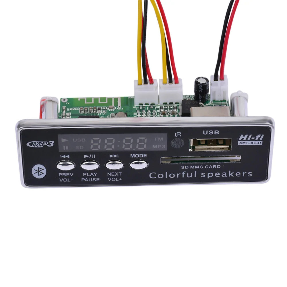 AIYIMA Bluetooth MP3 decodificador Junta AUX USB música decodificación con FM DIY para amplificadores de Audio de Teatro en Casa