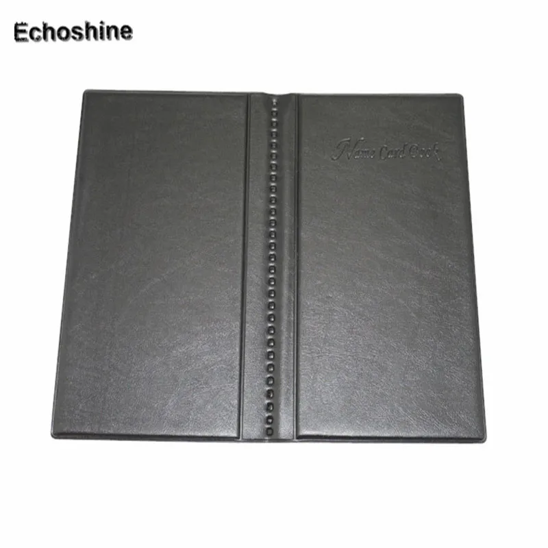 

2016 professional design Leather 60 Cards ID Credit Card Holder Book Case Keeper Organizer Name Card Holder wholesale A0000