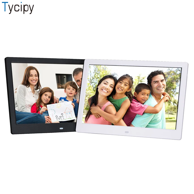 Tycipy SJD-1203 12-дюймовый Цифровая фоторамка Поддержка полный формат видео фотографии Многофункциональный высокой четкости фотоальбом