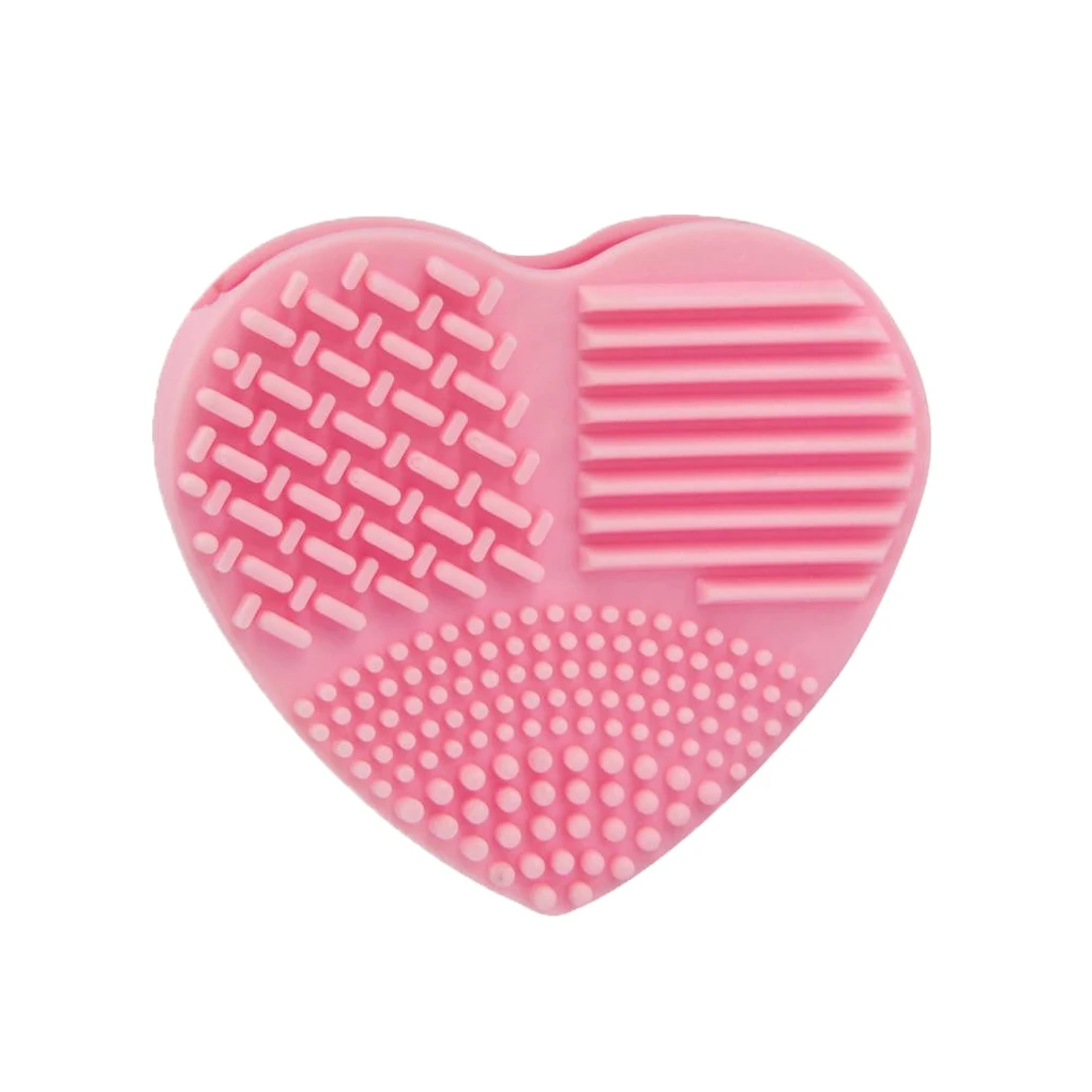 Foundation Makeup Brush Scrubber Board Silicone Makeup Brush Cleaner Pad Make Up Washing Brush Gel Cleaning Mat Hand Tool