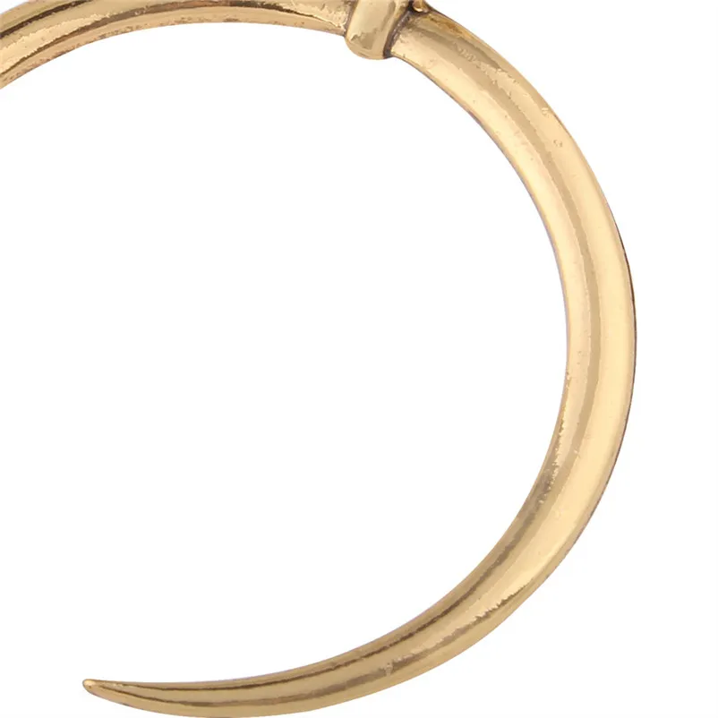 2018 Fashion Top Popular Earrings for earrings Lady Thin Round Big Large Dangle Hoop Loop Earrings Boucle d'oreille Y05#N (13)