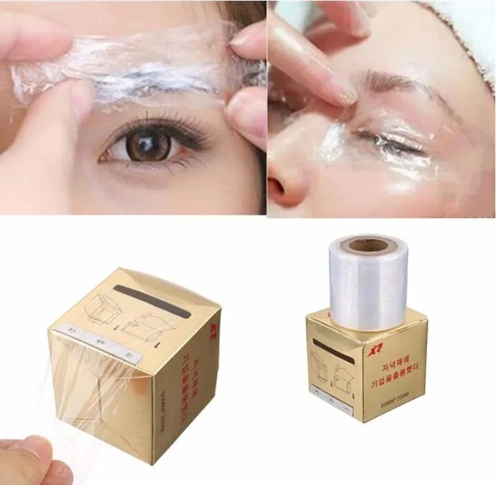 

1Pc Microblading Plastic Wrap 42mm*200m Permanent Makeup Supplies Preservative Film Tattoo Accessories Eyebrow Cover