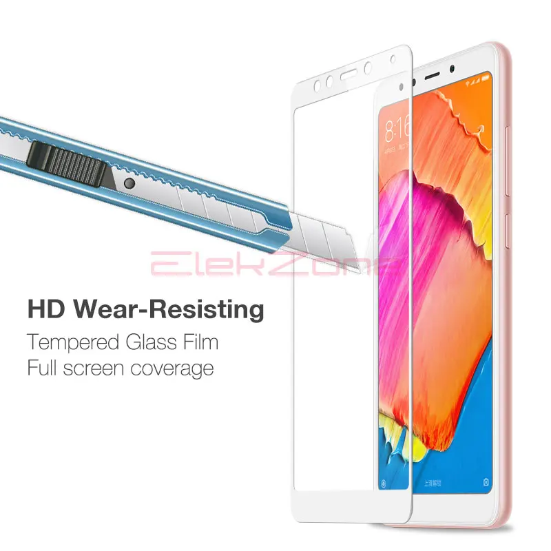 ElekZone Tempered Glass for Xiaomi Redmi 4 4A Screen Protector for Xiaomi  Redmi 5A 5 Plus Glass Full Cover For Redmi 4 Pro 5A (4)
