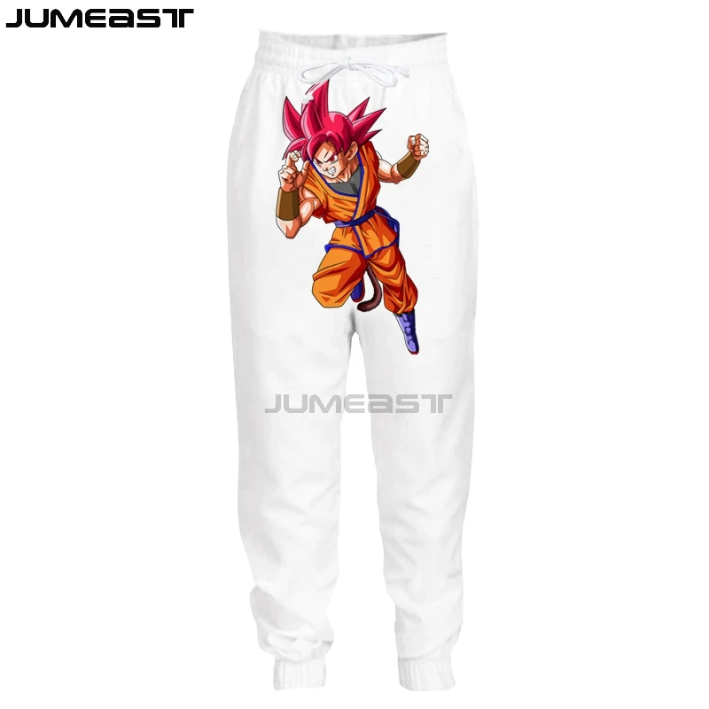 Jumeast бренд для мужчин/женщин 3D печатных аниме Dragon Ball повседневные длинные штаны спортивный пуловер длина пот брюки модные брюки - Цвет: 32