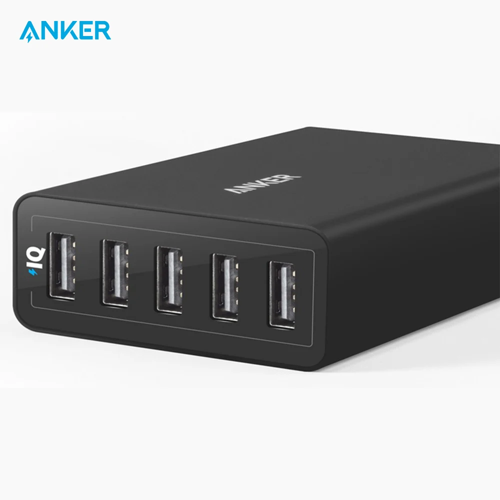 Сетевое зарядное устройство Anker PowerPort 5_40W 5 Port USB Charger официальная гарантия быстрая