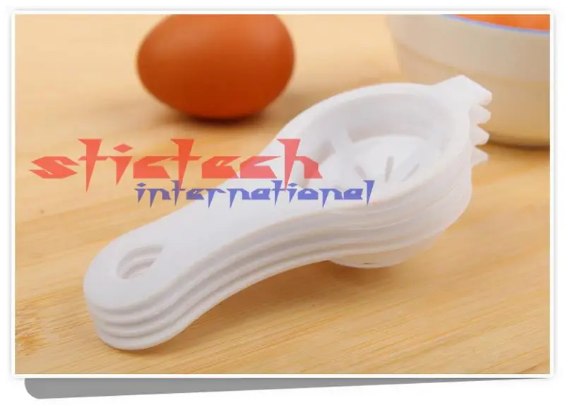 Dhl ИЛИ ems 1000 штук Горячая разделитель желтка и белка Кухонные гаджеты кухонные инструменты для яиц, DIY яйцо делитель кухонный инструмент