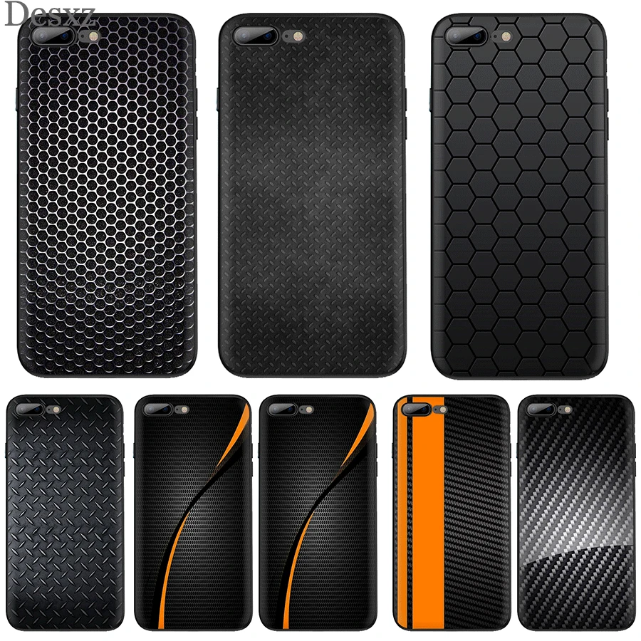 cheap Mobile Phone Case TPU for iPhone 7 8 6 6S Plus iPhone 11 Pro X XS Max 5 5S SE XR Car Carbon Fibre Print Shell Casing