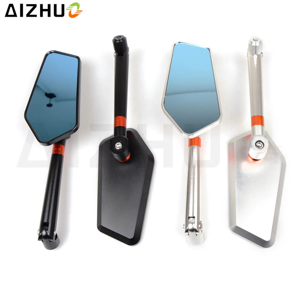 8MM 10MM Motorcycle Rearview  Rear View Mirror Motorbike Aluminum For Honda CB400 CB650F PCX 125 150 Yamaha MT 03 07 XMAX Suzuki