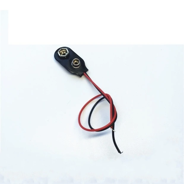 Glyduino 9 V кнопка батареи аккумуляторная Скоба карабин держатель кабеля